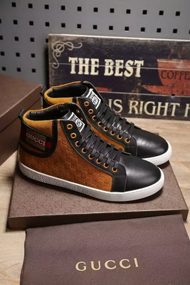 Gucci High-Top Fashion Men Shoes_003